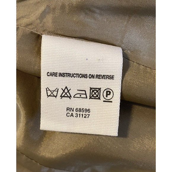 DKNY Blazer Womens Sz 6 Wool & Cashmere Blend Sport Coat Light Brown Suit Jacket - Picture 10 of 16